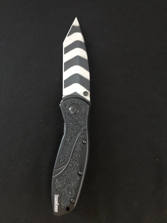 Kershaw Blur Tiger Striped A/O