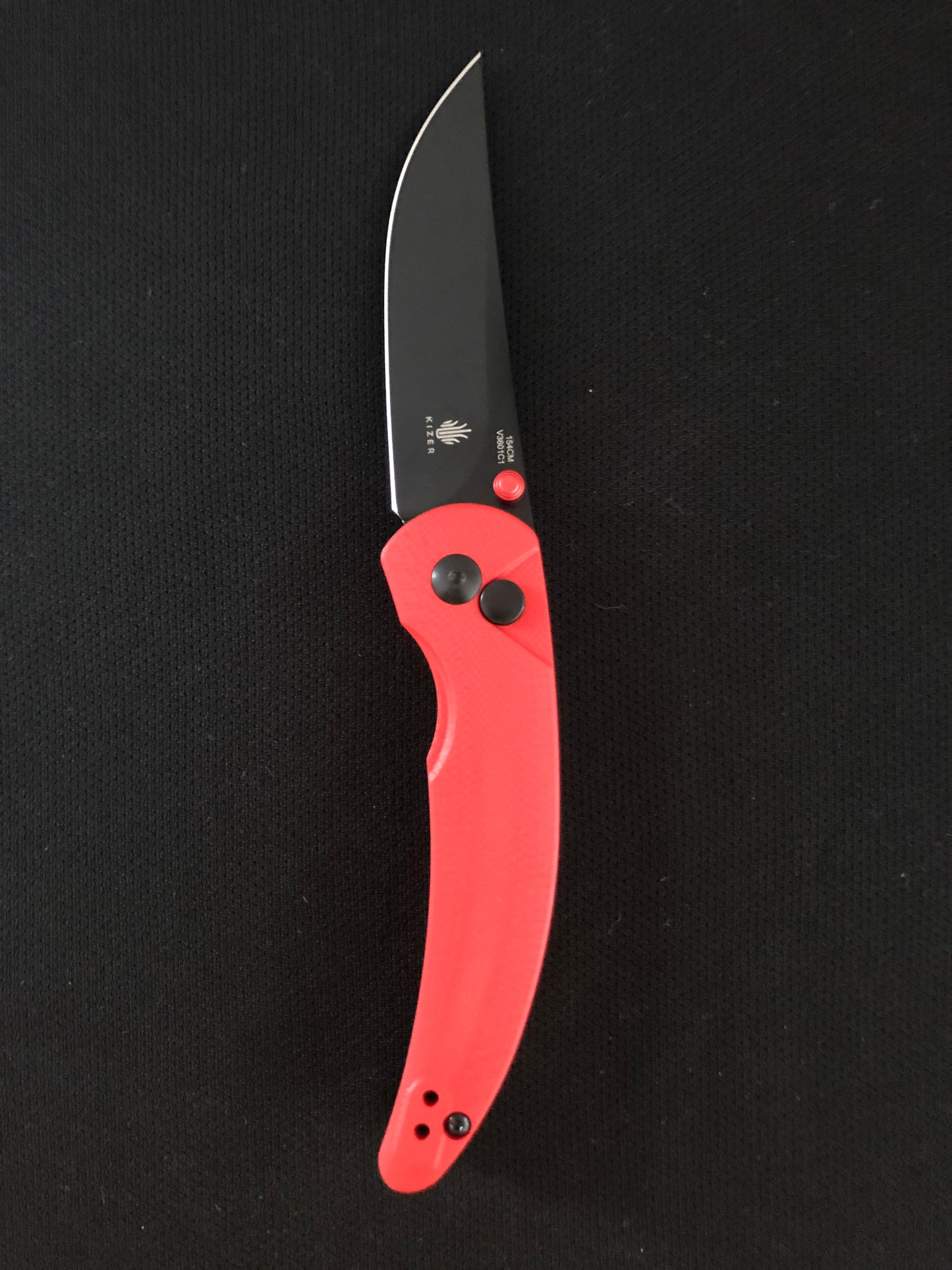 Kizer Chili Pepper Button Lock