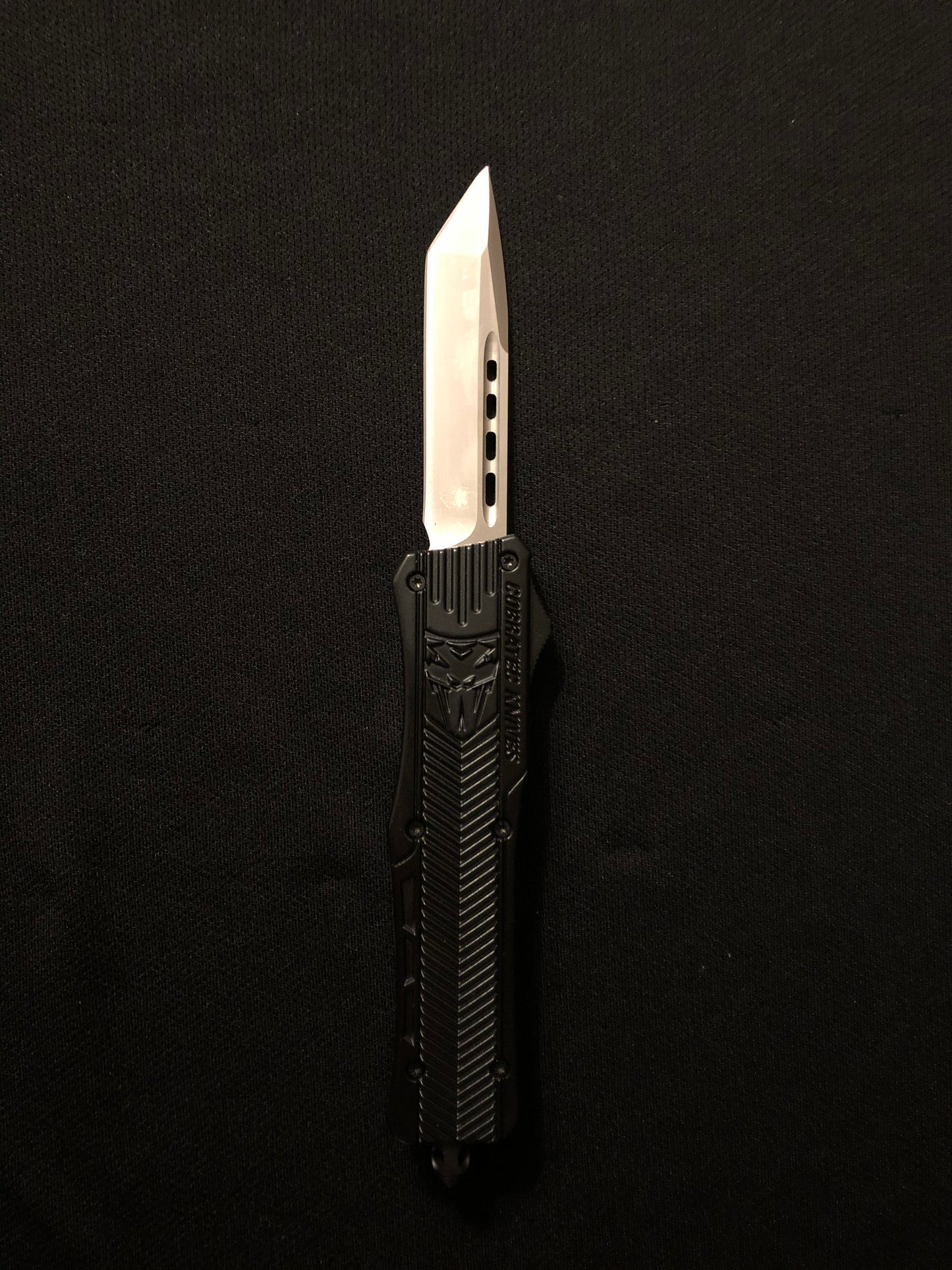 CobraTec Medium CTK-1 Black Tanto